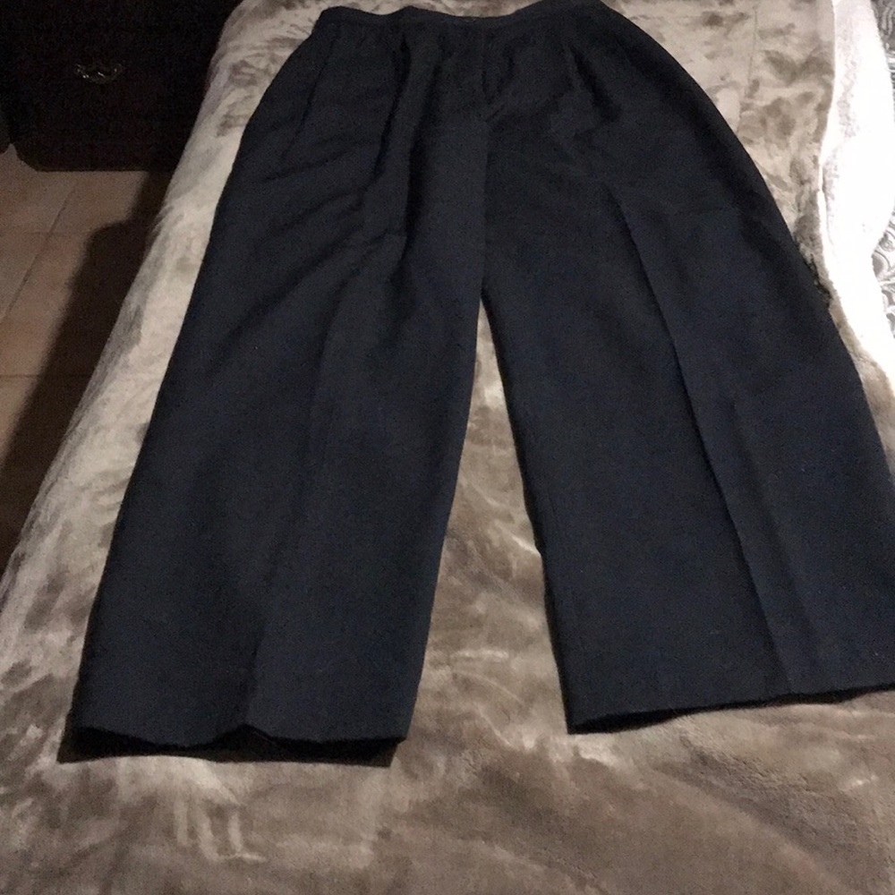 Oscar de la Renta black trousers
